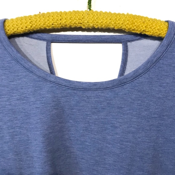 Adidas light blue sweatshirt yoga fitness medium - Picture 2 of 7